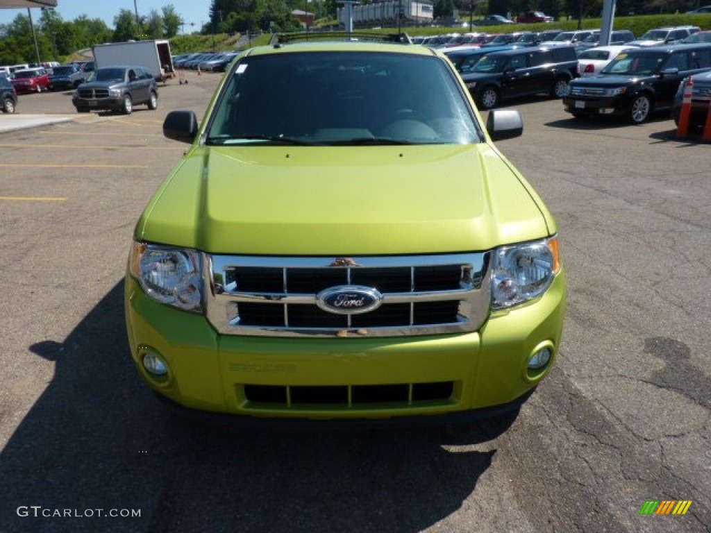 Lime Squeeze Metallic 2012 Ford Escape XLT 4WD Exterior Photo #51368168