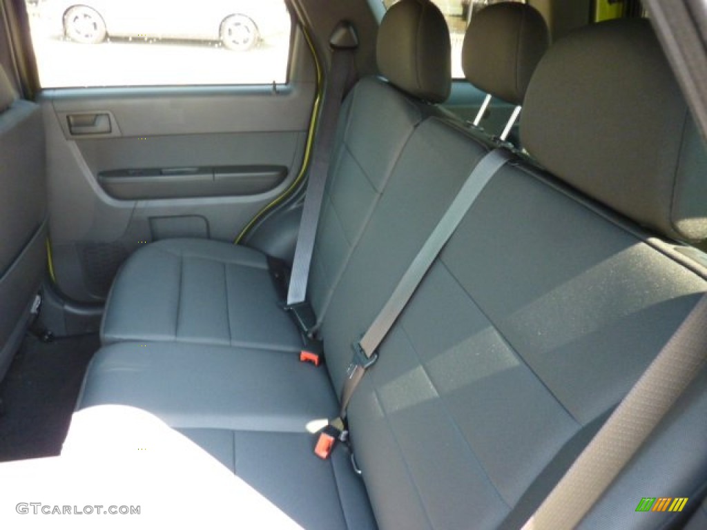 Charcoal Black Interior 2012 Ford Escape XLT 4WD Photo #51368225