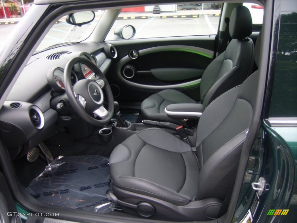 2009 Cooper S Clubman - British Racing Green Metallic / Punch Carbon Black Leather photo #6