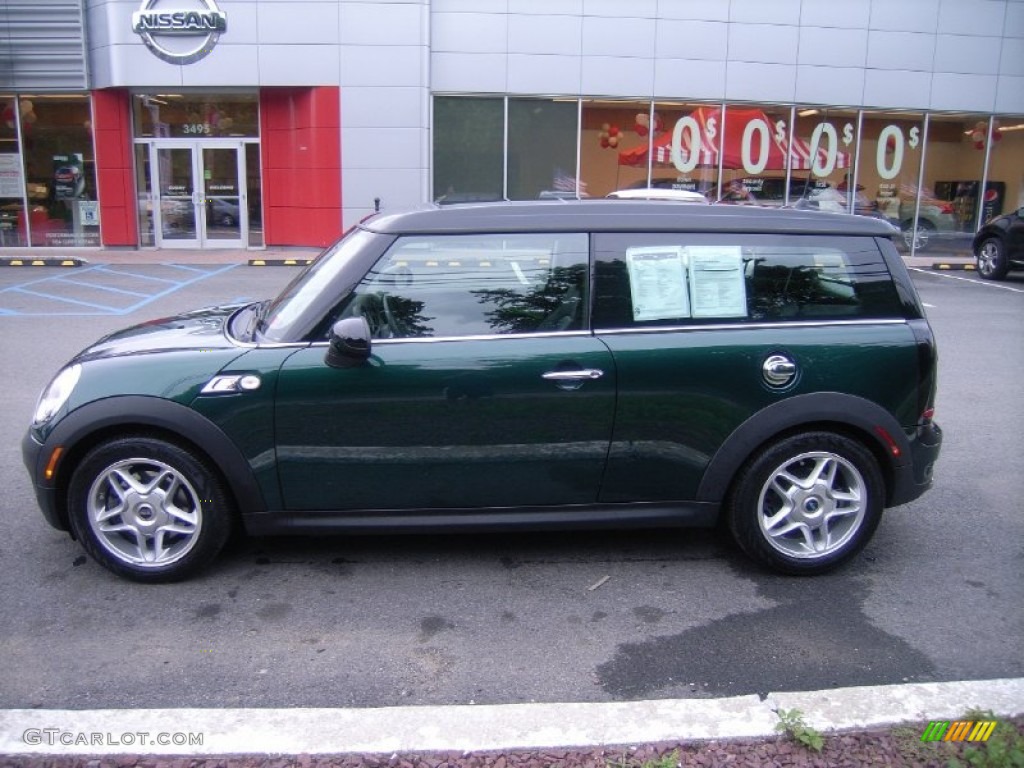 2009 Cooper S Clubman - British Racing Green Metallic / Punch Carbon Black Leather photo #27