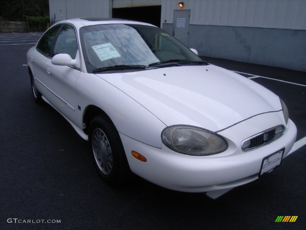 1998 Sable LS Sedan - Performance White / Medium Graphite photo #1