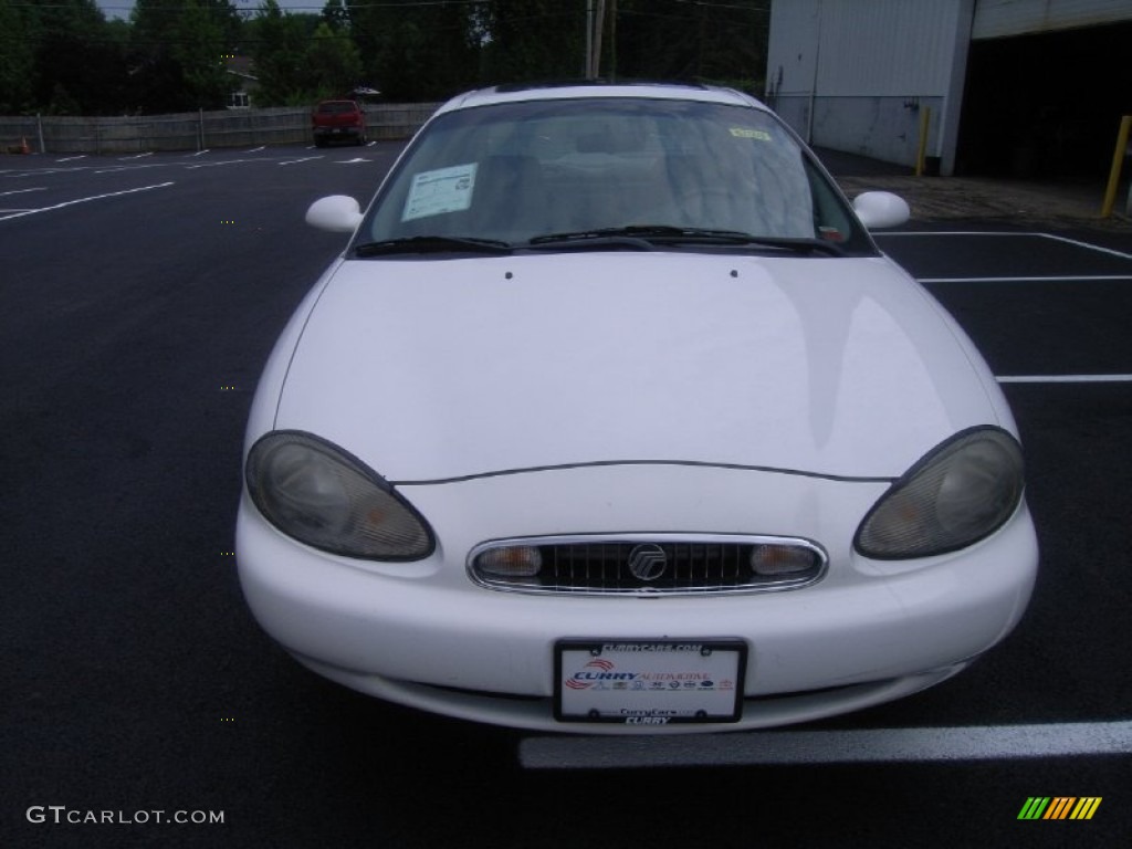 1998 Sable LS Sedan - Performance White / Medium Graphite photo #3