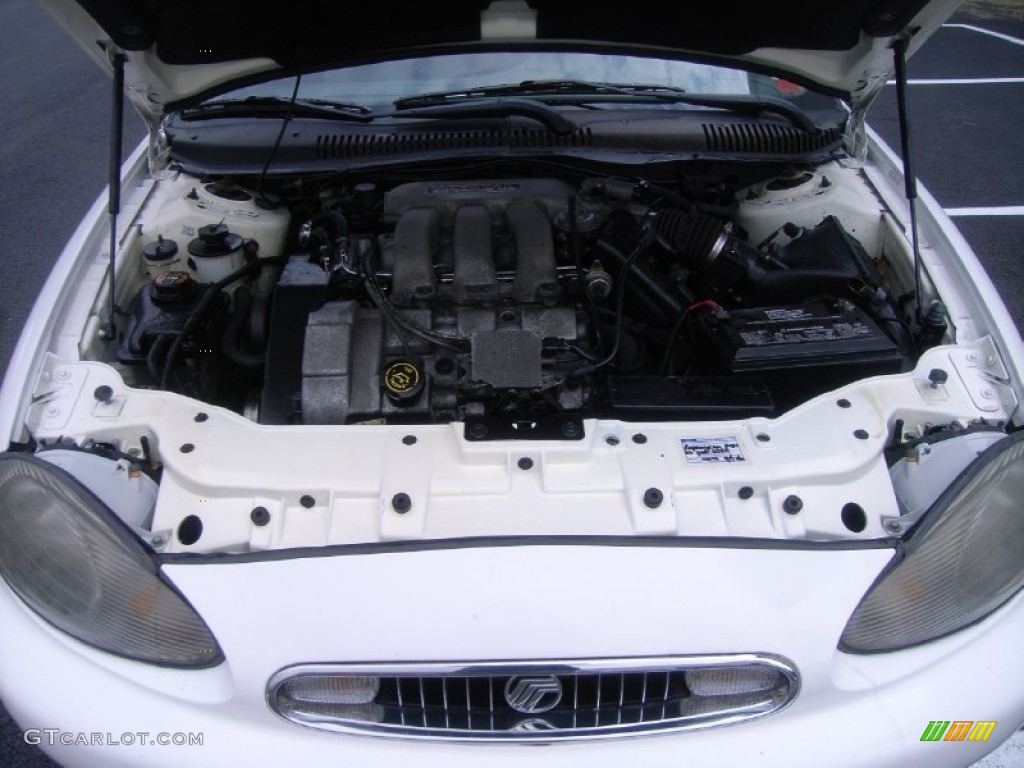1998 Sable LS Sedan - Performance White / Medium Graphite photo #7