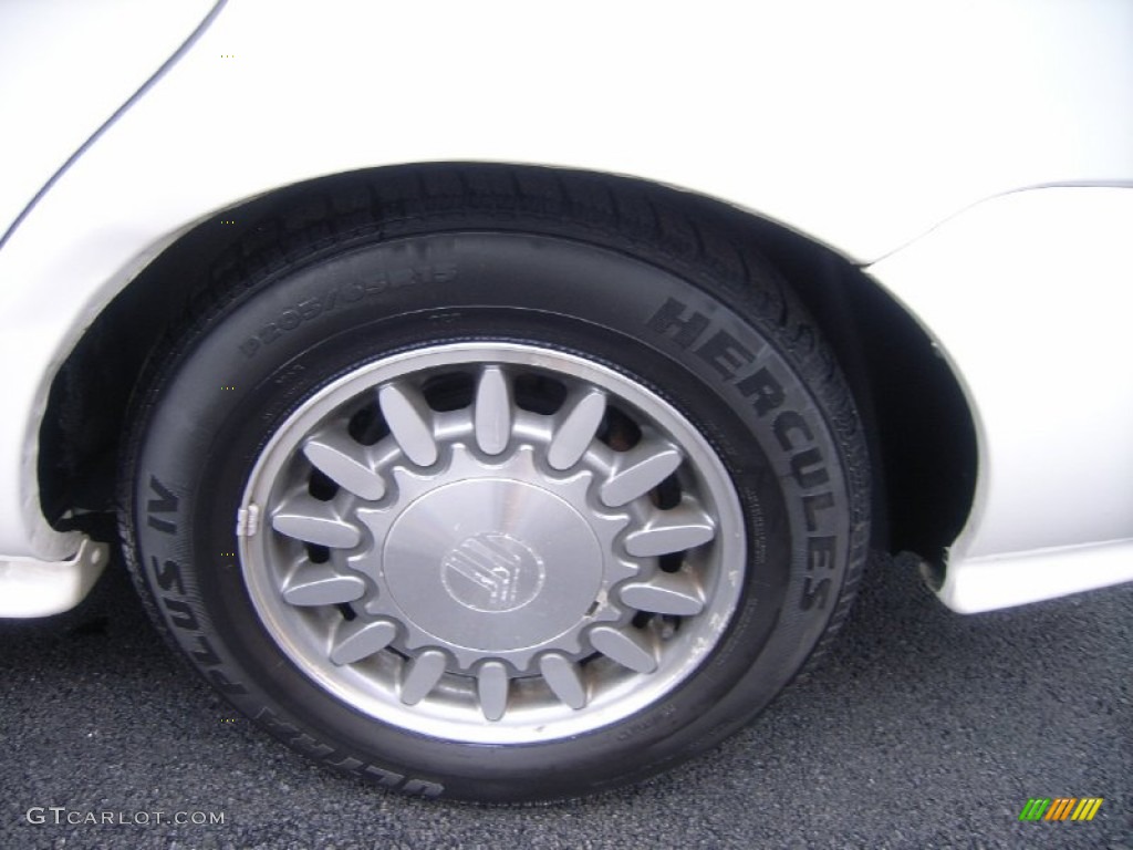 1998 Sable LS Sedan - Performance White / Medium Graphite photo #10