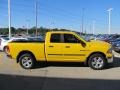 2009 Detonator Yellow Dodge Ram 1500 Big Horn Edition Quad Cab 4x4  photo #9