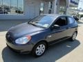 2008 Charcoal Gray Hyundai Accent GS Coupe  photo #2