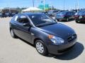 2008 Charcoal Gray Hyundai Accent GS Coupe  photo #9