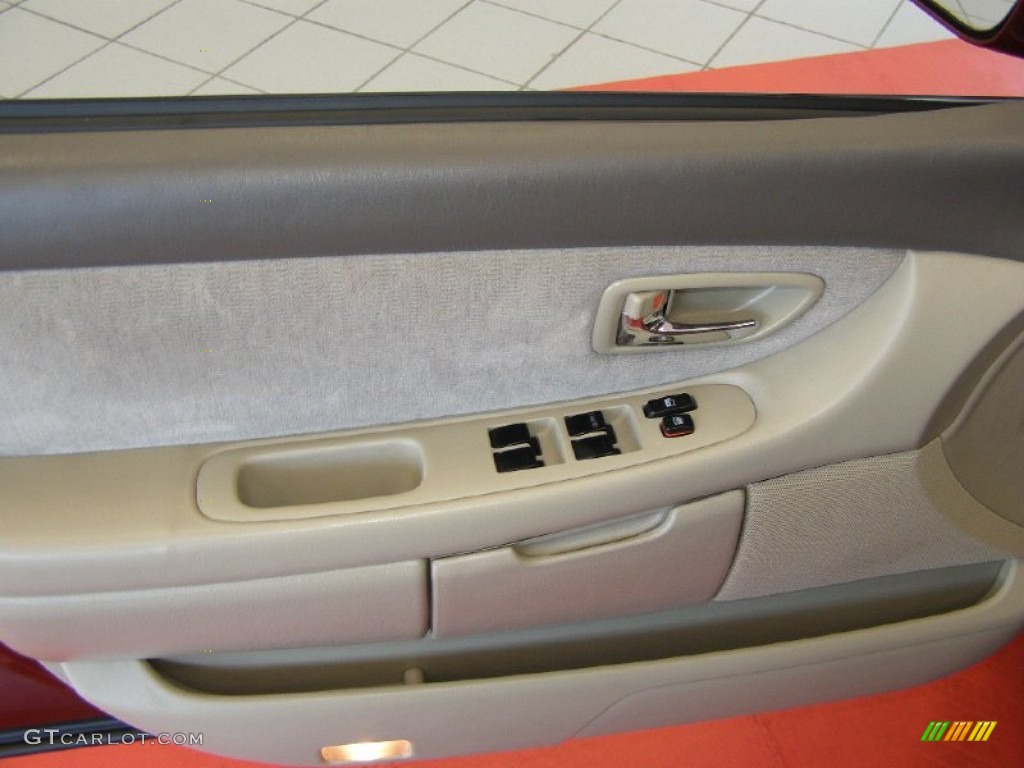 2002 Avalon XL - Vintage Red Pearl / Taupe photo #11