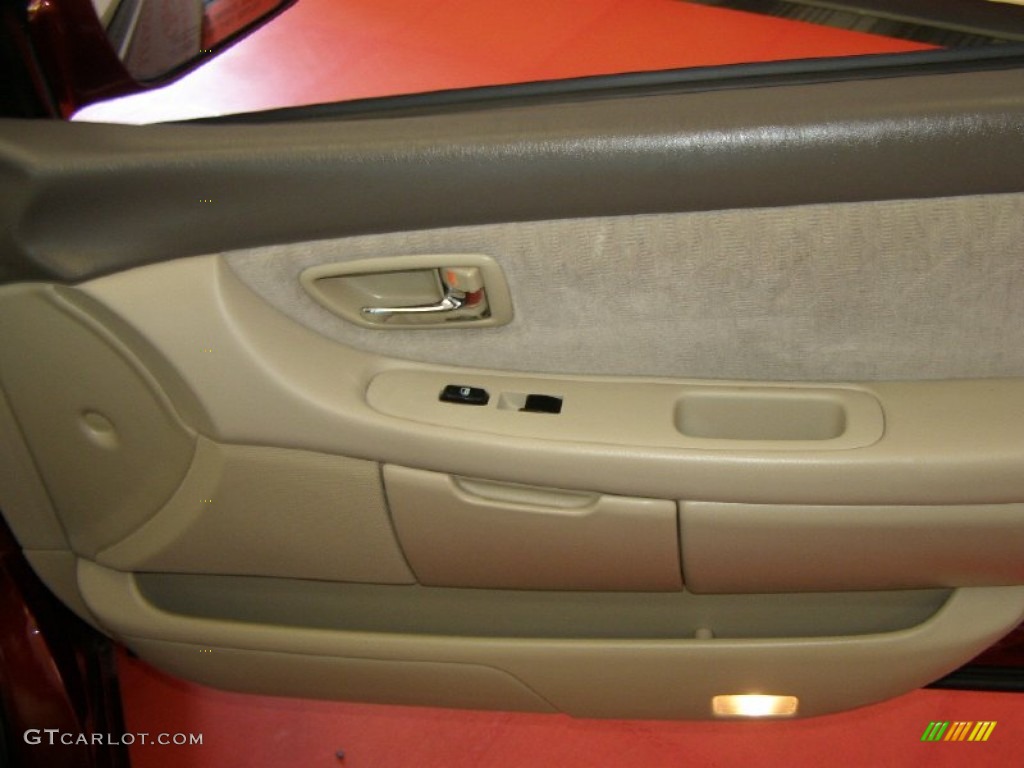 2002 Avalon XL - Vintage Red Pearl / Taupe photo #23