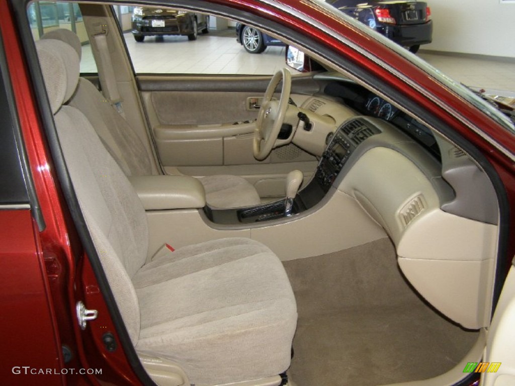 2002 Avalon XL - Vintage Red Pearl / Taupe photo #25