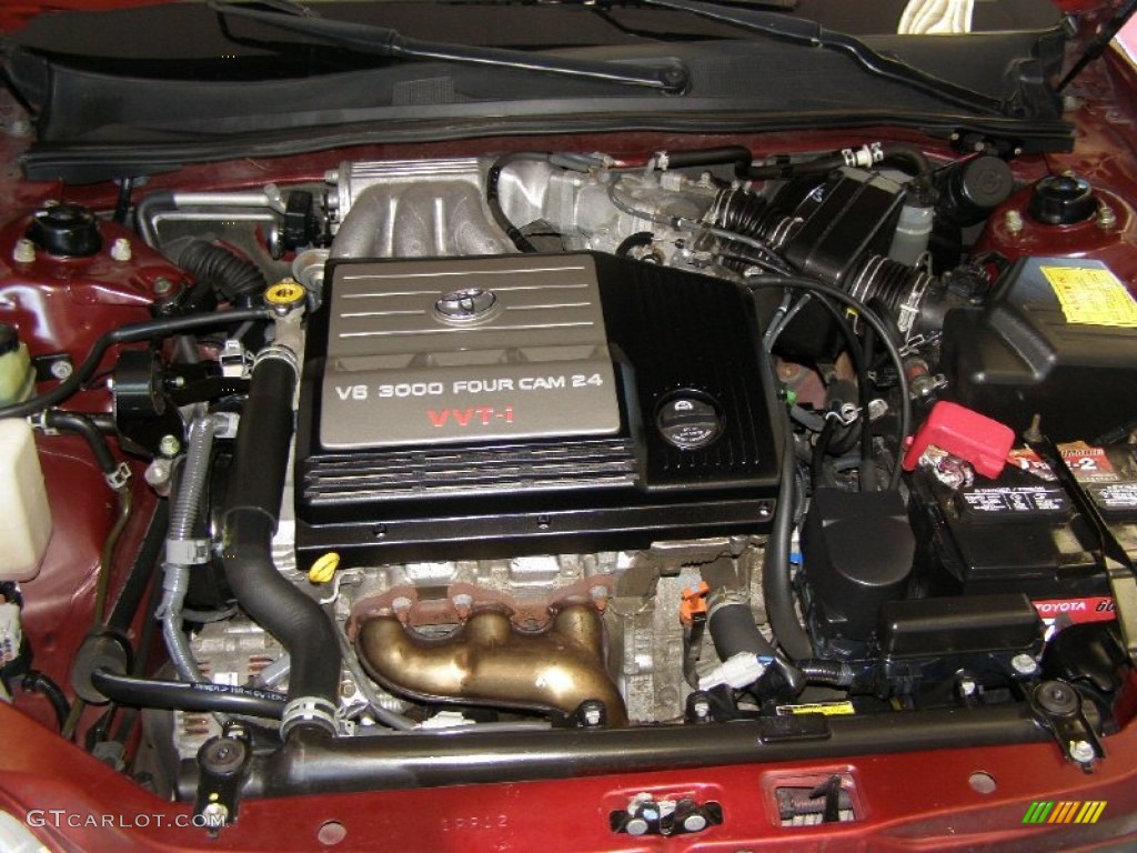 2002 Avalon XL - Vintage Red Pearl / Taupe photo #27