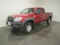 Impulse Red Pearl 2008 Toyota Tacoma Access Cab 4x4