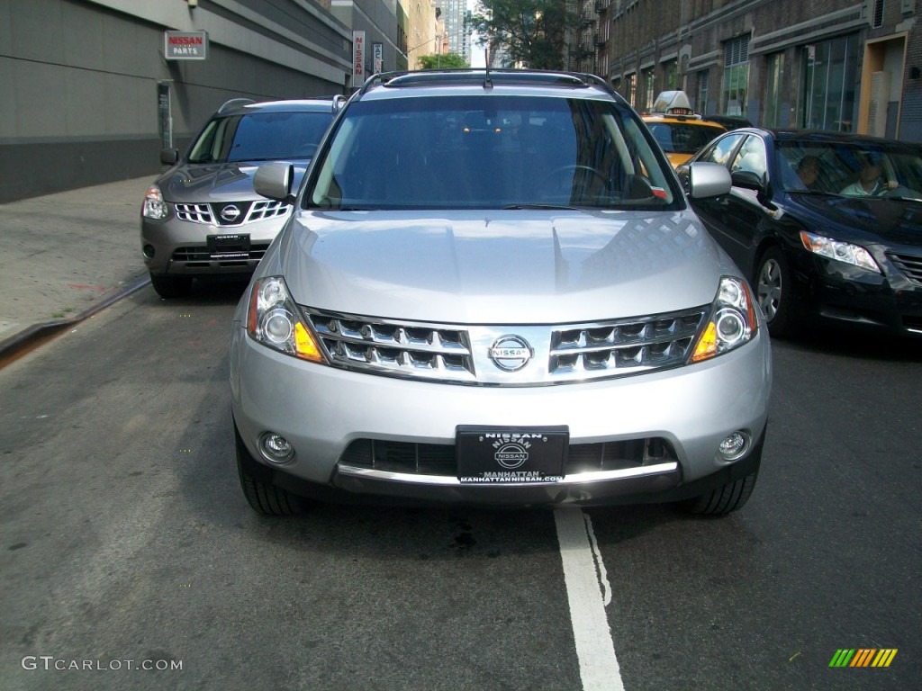 2007 Murano SL AWD - Brilliant Silver Metallic / Charcoal photo #2