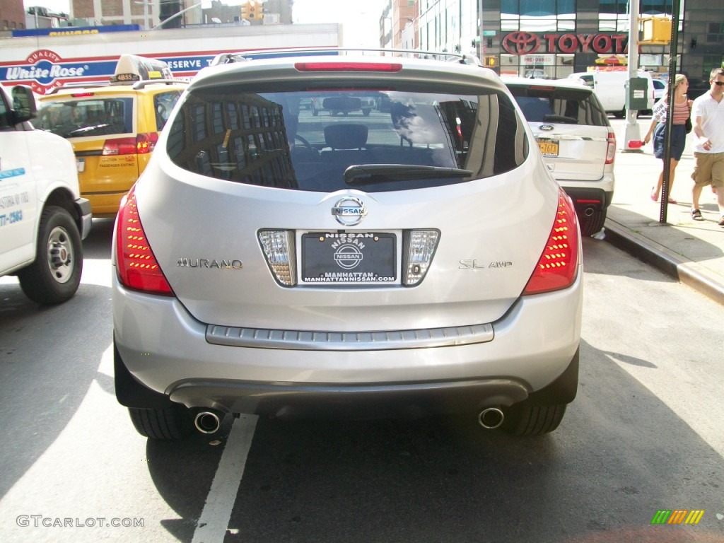 2007 Murano SL AWD - Brilliant Silver Metallic / Charcoal photo #5