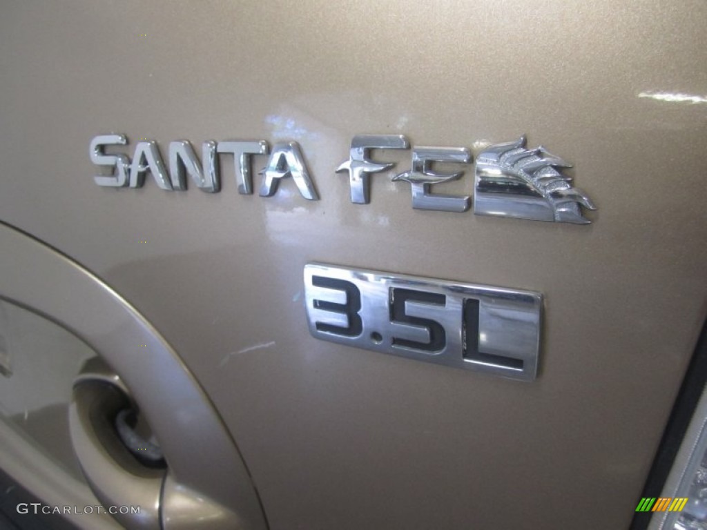 2003 Santa Fe LX 4WD - Sandstone / Beige photo #17