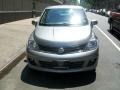 2010 Magnetic Gray Metallic Nissan Versa 1.8 SL Hatchback  photo #2