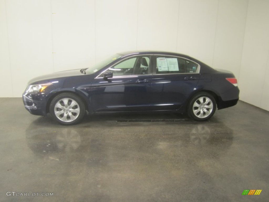 2008 Accord EX Sedan - Royal Blue Pearl / Gray photo #3