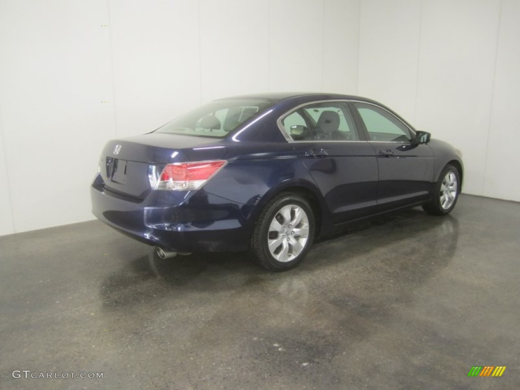 2008 Accord EX Sedan - Royal Blue Pearl / Gray photo #9