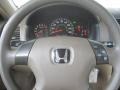 Ivory 2003 Honda Accord LX Sedan Steering Wheel