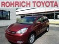 2004 Salsa Red Pearl Toyota Sienna XLE Limited AWD  photo #11