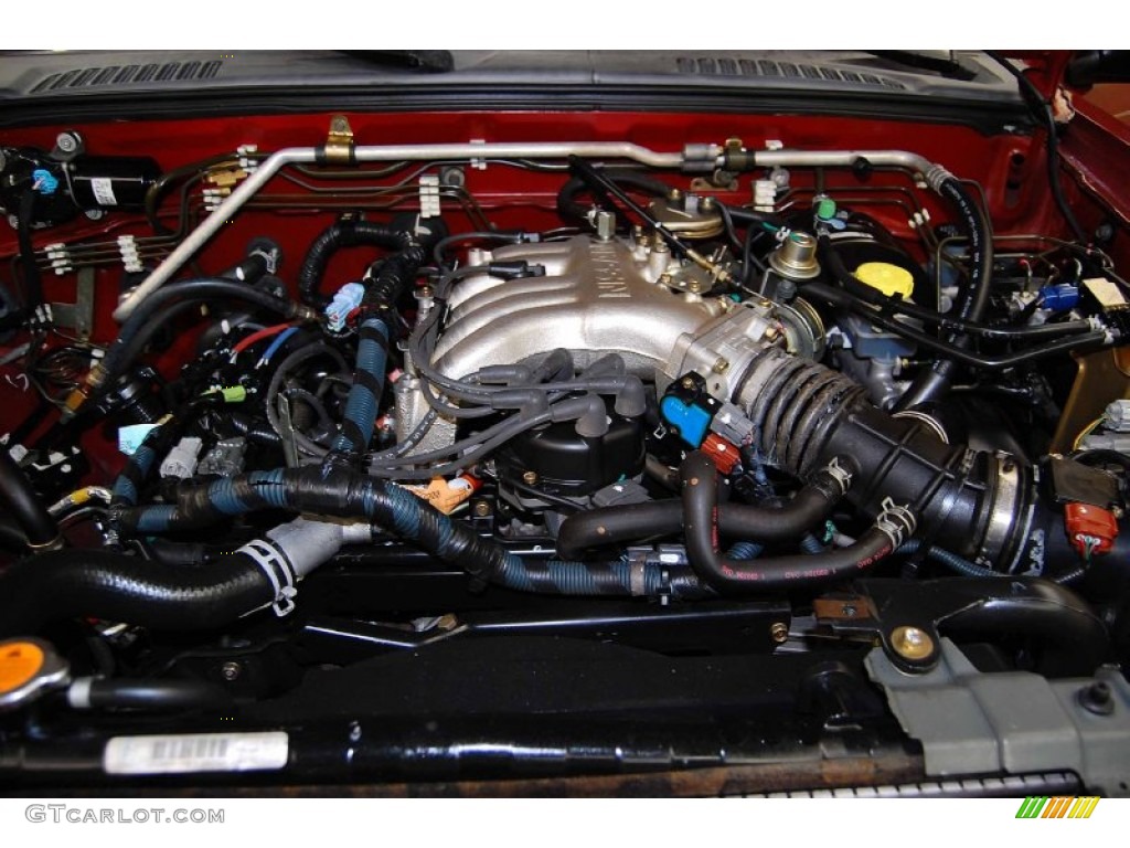 2004 Nissan Frontier XE V6 Crew Cab 3.3 Liter SOHC 12-Valve V6 Engine Photo #51382264