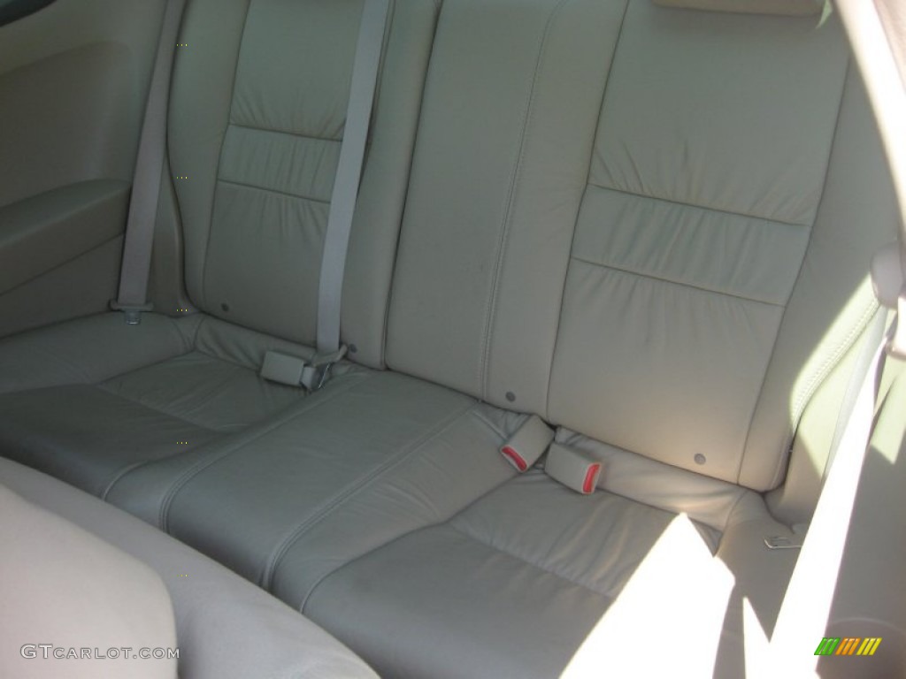 2003 Accord EX V6 Coupe - Desert Mist Metallic / Ivory photo #14