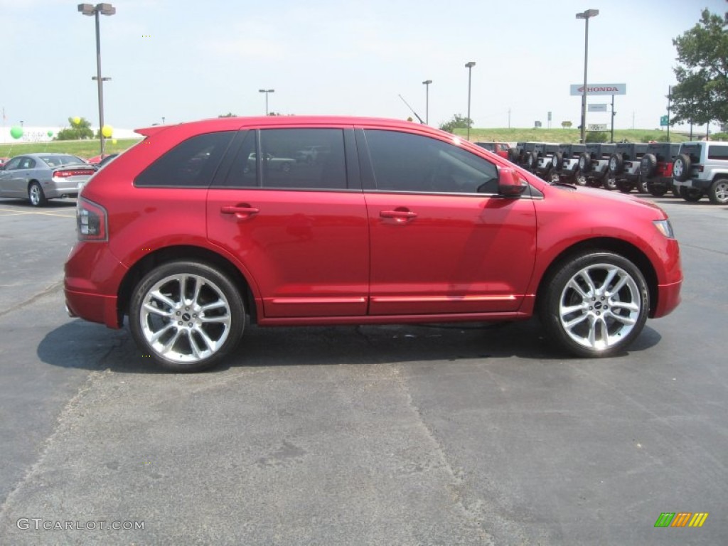 Red Candy Metallic 2010 Ford Edge Sport Exterior Photo #51383233