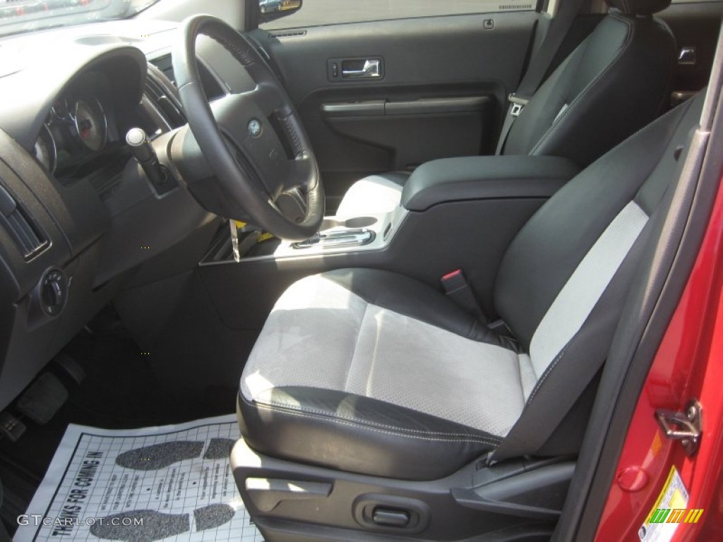 2010 Edge Sport - Red Candy Metallic / Sport Black Leather/Grey Alcantara photo #11