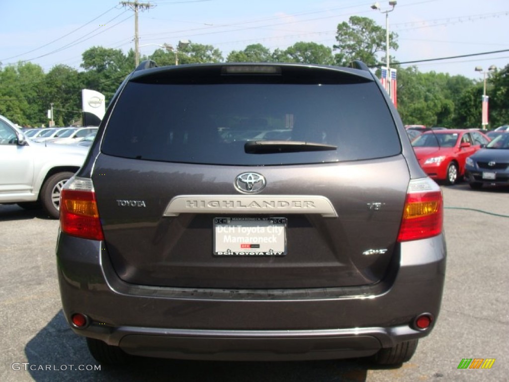 2008 Highlander 4WD - Magnetic Gray Metallic / Ash Gray photo #6