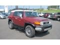 2011 Brick Red Toyota FJ Cruiser 4WD  photo #7