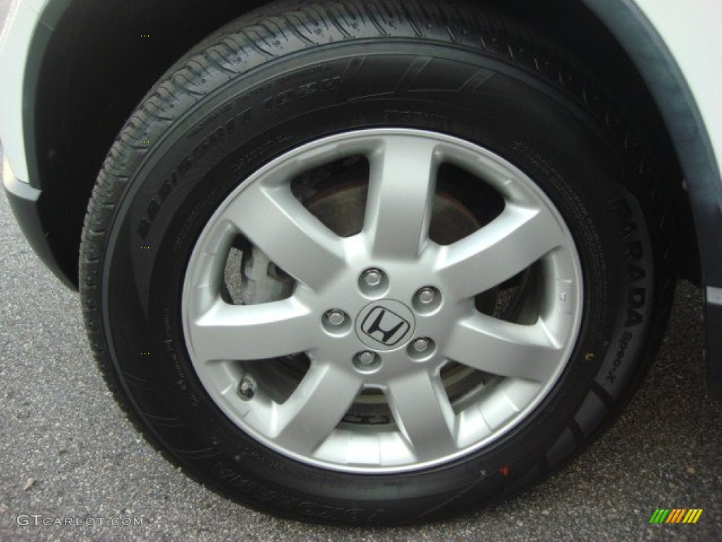 2007 CR-V EX-L - Taffeta White / Gray photo #19
