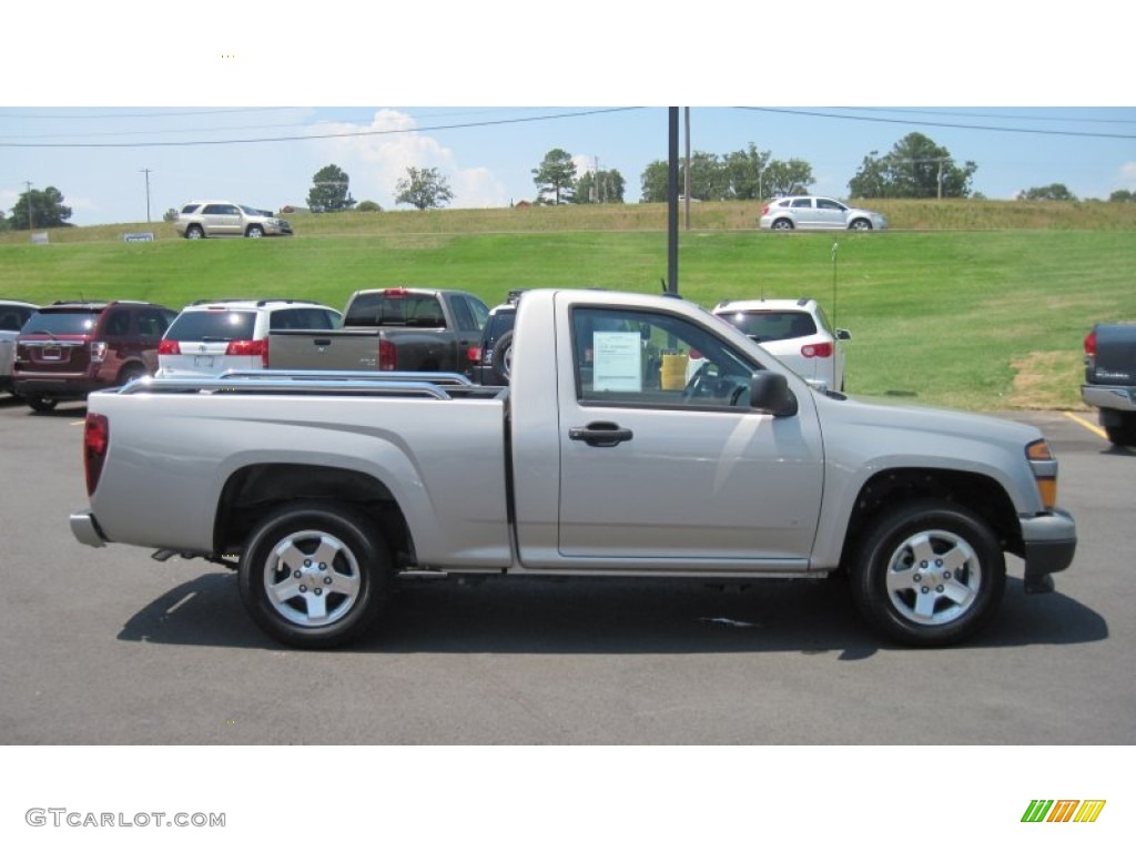 Silver Birch Metallic 2009 Chevrolet Colorado LT Regular Cab Exterior Photo #51386963