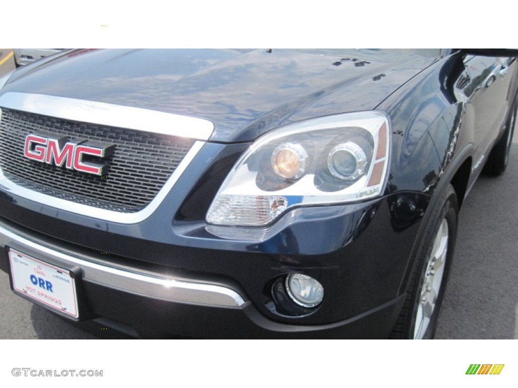 2008 Acadia SLT - Deep Blue Metallic / Ebony photo #9