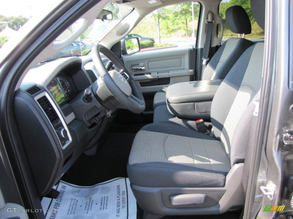 2011 Ram 1500 SLT Quad Cab - Mineral Gray Metallic / Dark Slate Gray/Medium Graystone photo #6