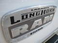 2011 Bright White Dodge Ram 1500 Laramie Longhorn Crew Cab  photo #6