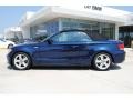 2010 Deep Sea Blue Metallic BMW 1 Series 128i Convertible  photo #8