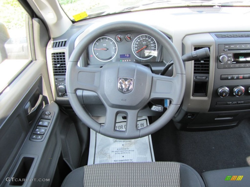 2011 Ram 1500 ST Quad Cab - Mineral Gray Metallic / Dark Slate Gray/Medium Graystone photo #10