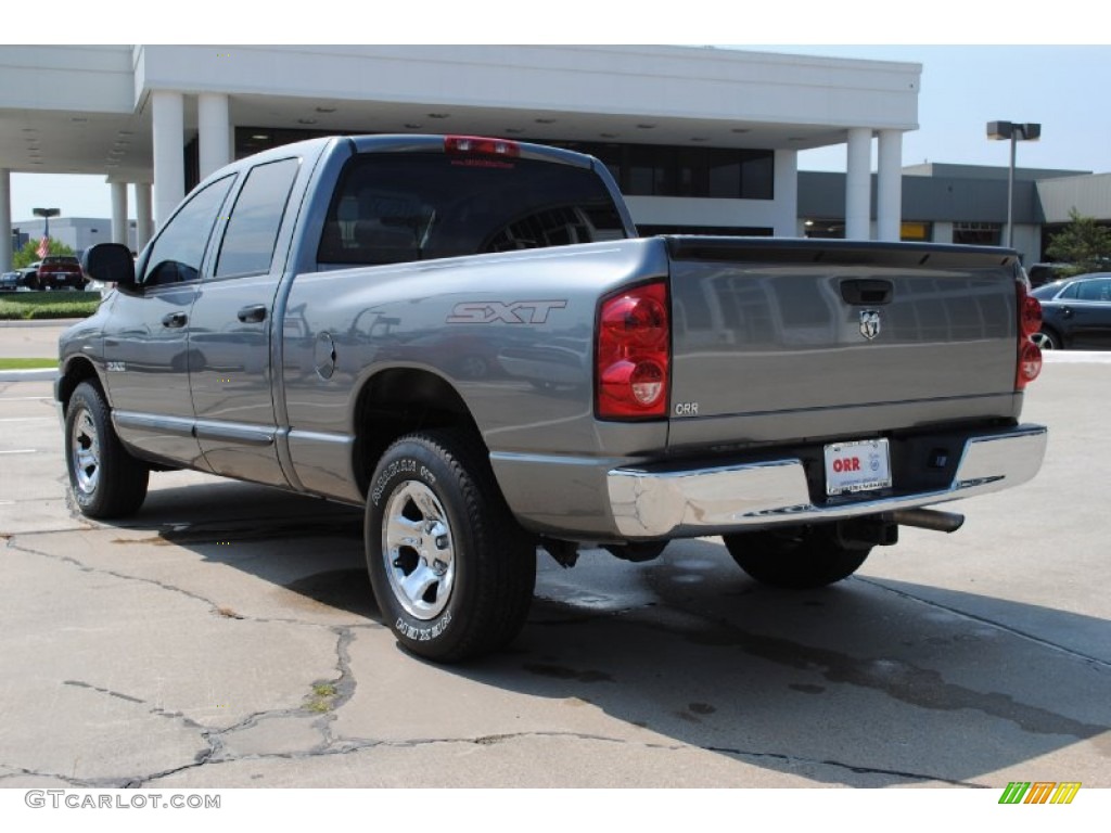 2008 Ram 1500 ST Quad Cab - Mineral Gray Metallic / Medium Slate Gray photo #7