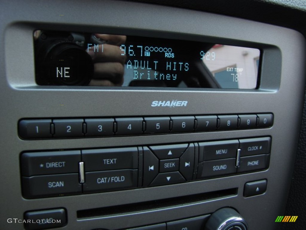 2010 Ford Mustang GT Premium Coupe Controls Photo #51389657