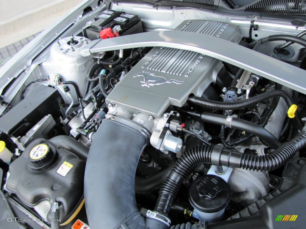 2010 Ford Mustang GT Premium Coupe 4.6 Liter SOHC 24-Valve VVT V8 Engine Photo #51389699