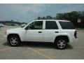 2007 Summit White Chevrolet TrailBlazer LS 4x4  photo #13