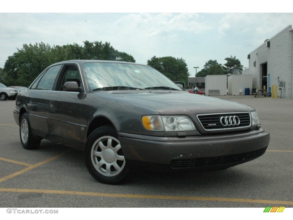 Cashmere Grey Metallic 1996 Audi A6 2.8 quattro Sedan Exterior Photo #51390212