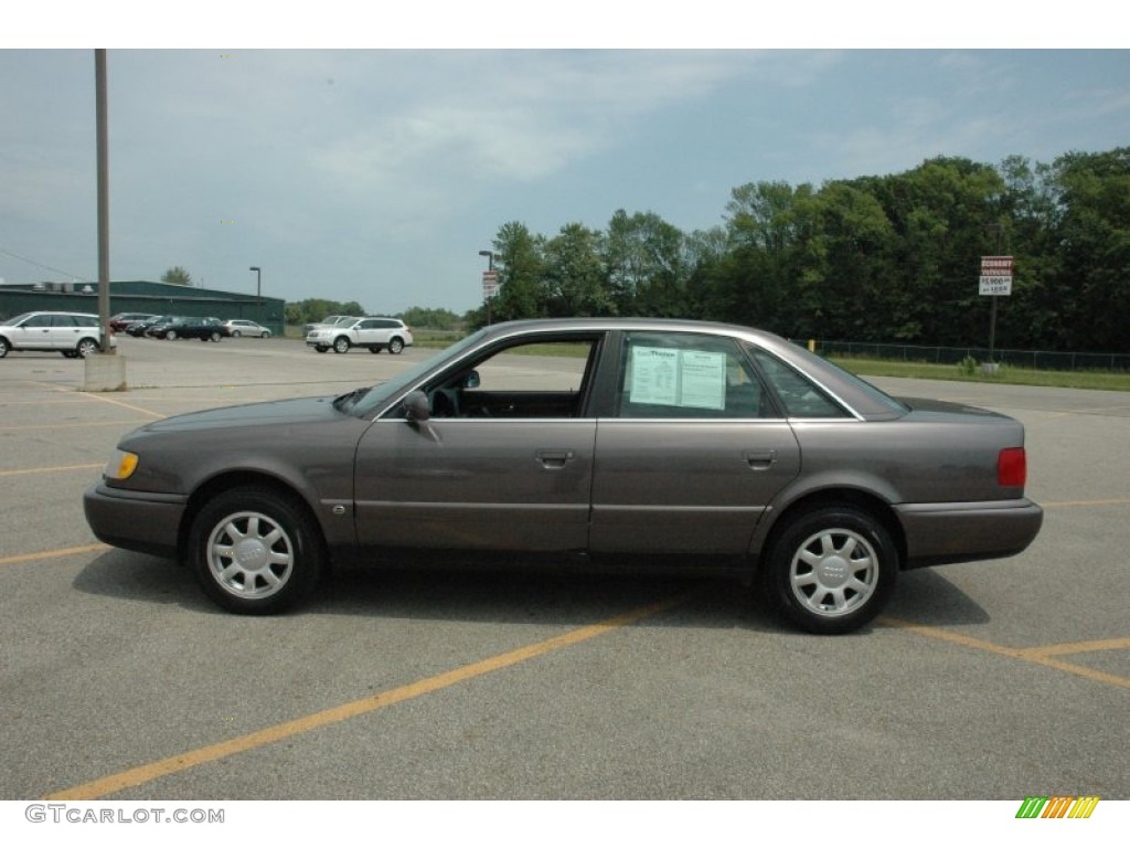 Cashmere Grey Metallic 1996 Audi A6 2.8 quattro Sedan Exterior Photo #51390287