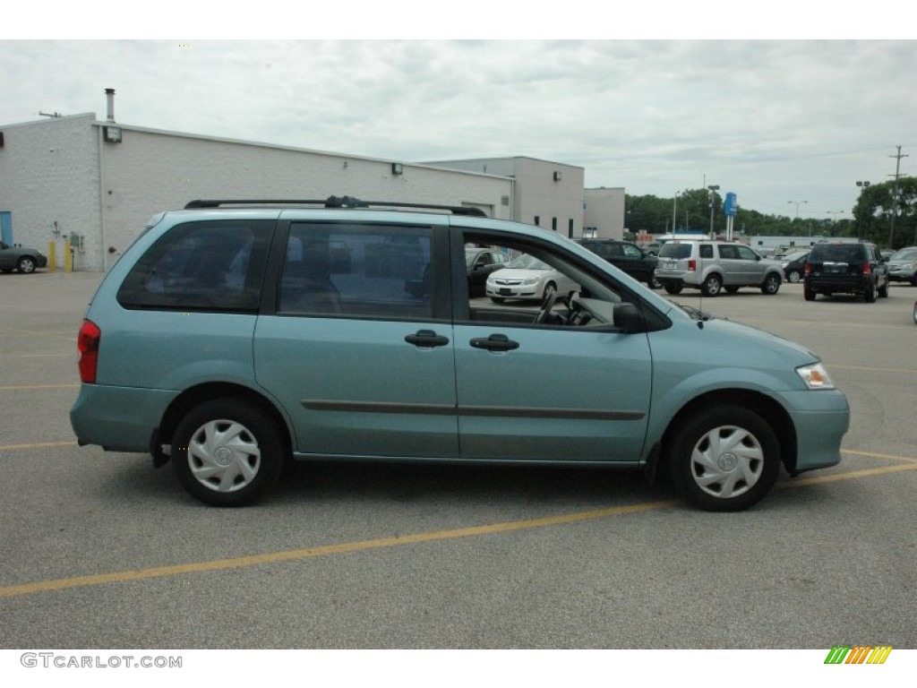 Coastal Blue Metallic 2002 Mazda MPV LX Exterior Photo #51390650