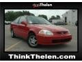 1998 Milano Red Honda Civic EX Coupe  photo #1