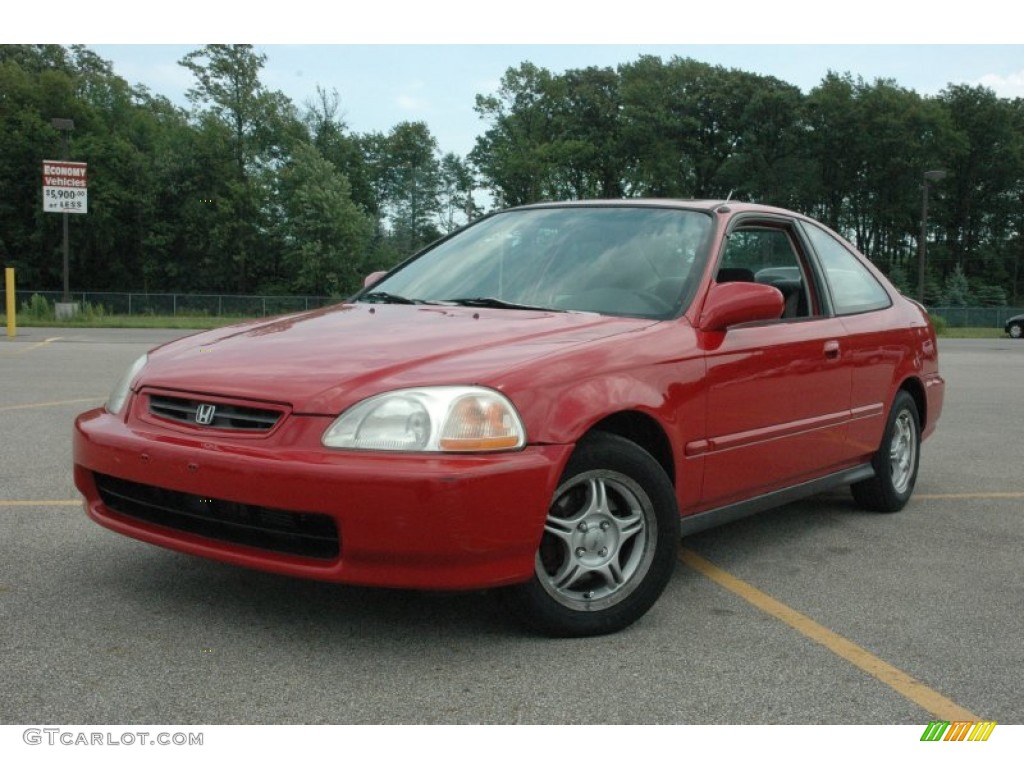 Milano Red 1998 Honda Civic EX Coupe Exterior Photo #51390776