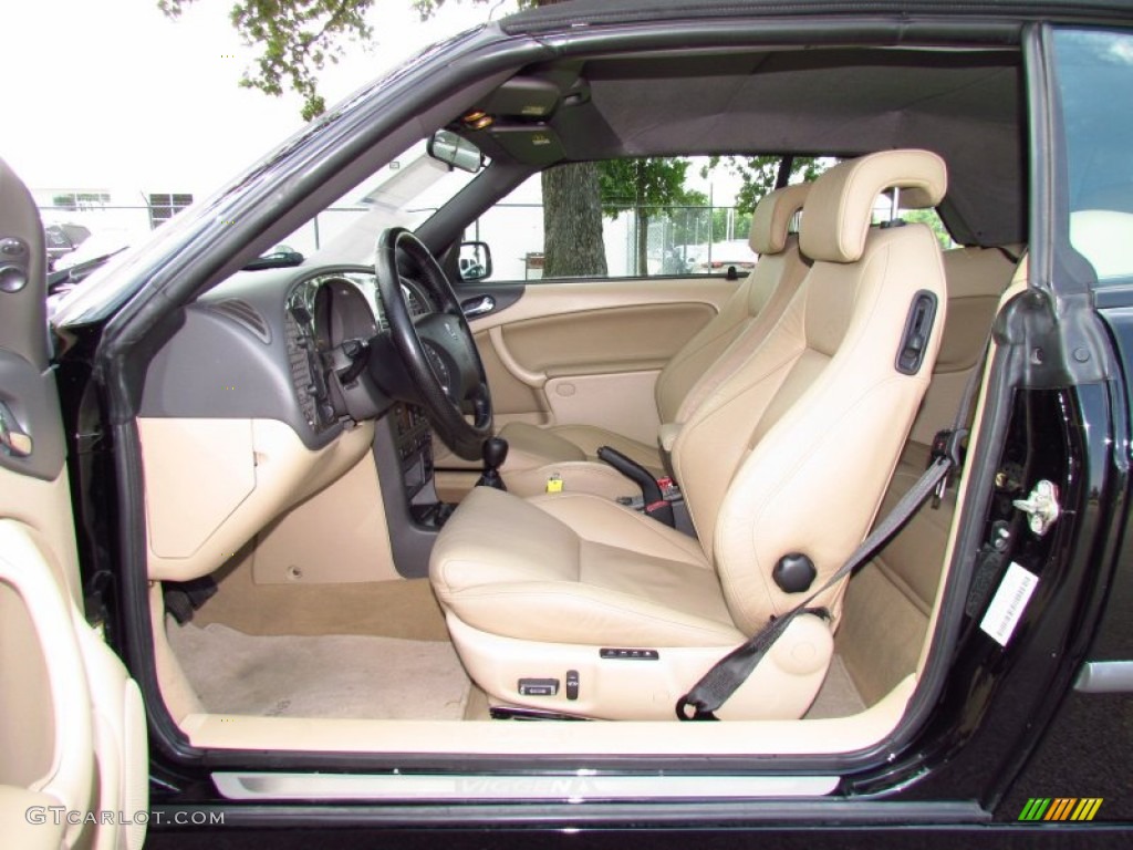 Charcoal Gray Interior 2002 Saab 9-3 Viggen Convertible Photo #51391292