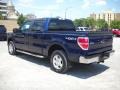 2009 Dark Blue Pearl Metallic Ford F150 XLT SuperCrew 4x4  photo #4