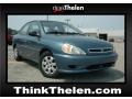 Steel Blue Metallic 2001 Kia Rio Sedan