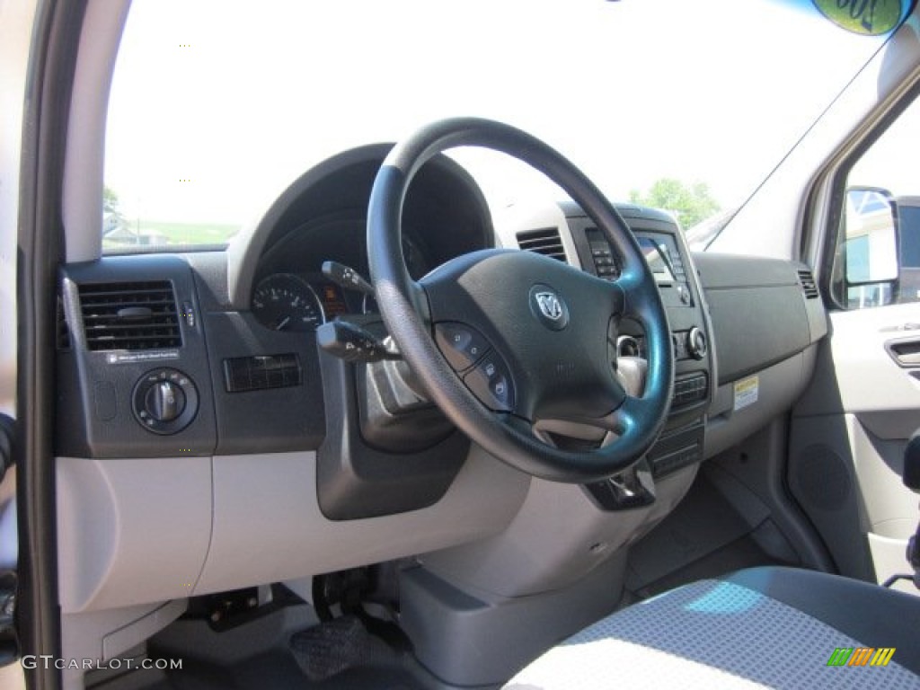 2007 Dodge Sprinter Van 2500 High Roof Passenger Gray Dashboard Photo #51392972